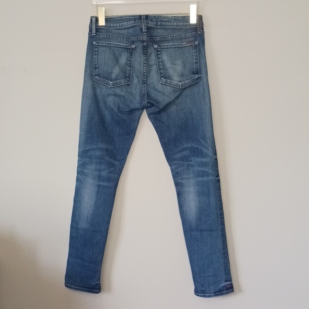Fidelity Denim Mila Crop 9 Year Aged, Mid Rise Skinny Jeans, Size 31 - Picture 9 of 16